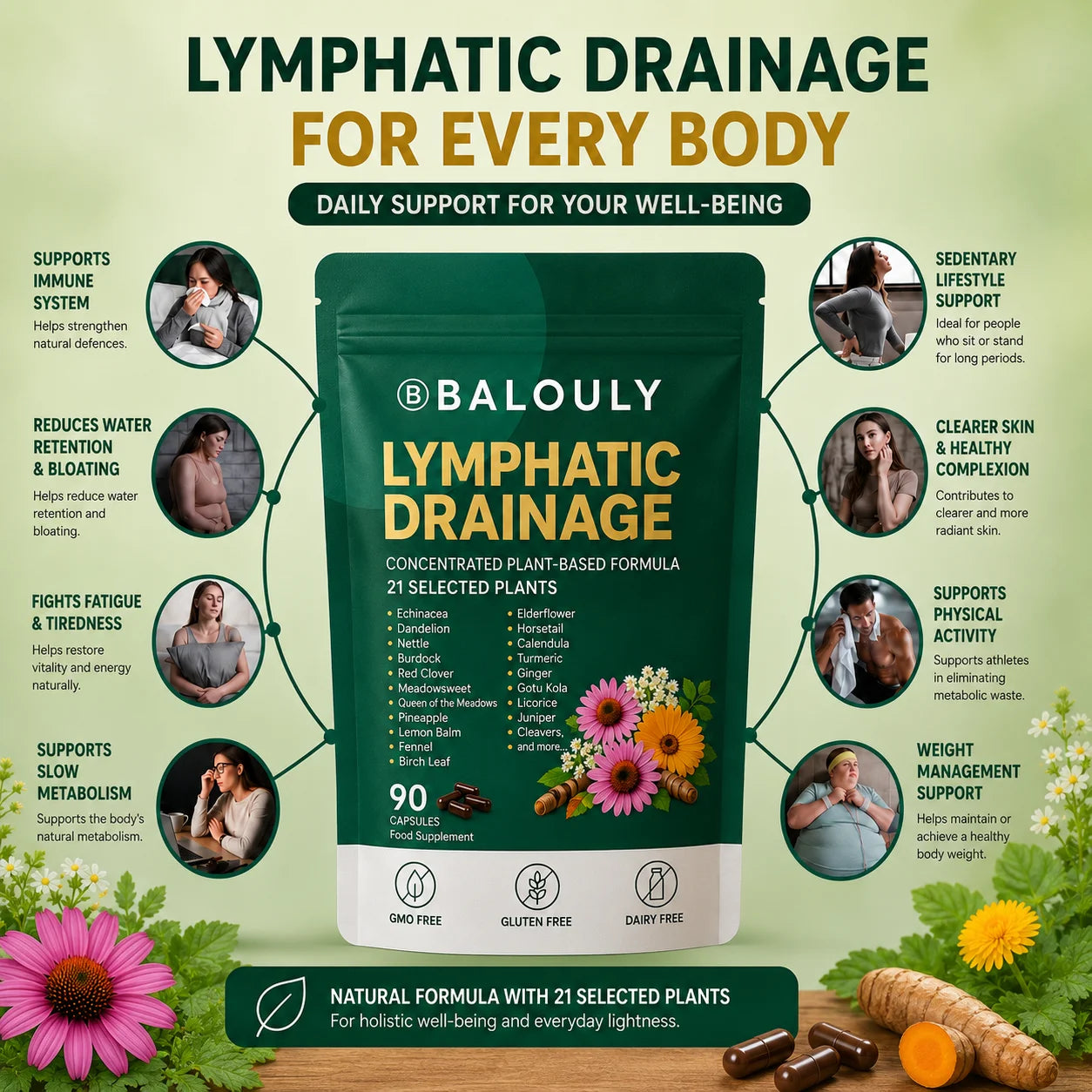 Lymphatic Drainage Capsules